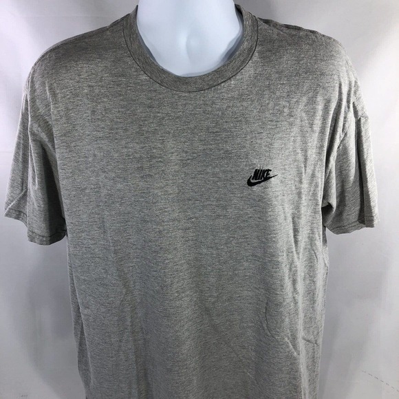 Nike Other - Vintage Nike T Shirt Gray Tag Embroidered Short Sleeve Y2K 2000s XL Fits Smaller